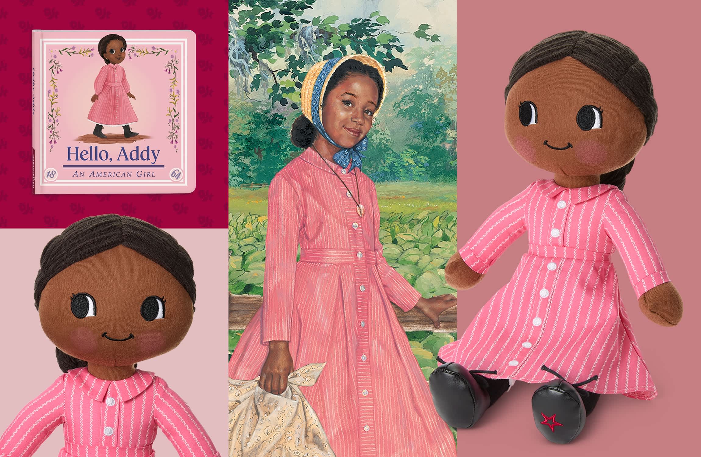 Collage of Addy Walker images