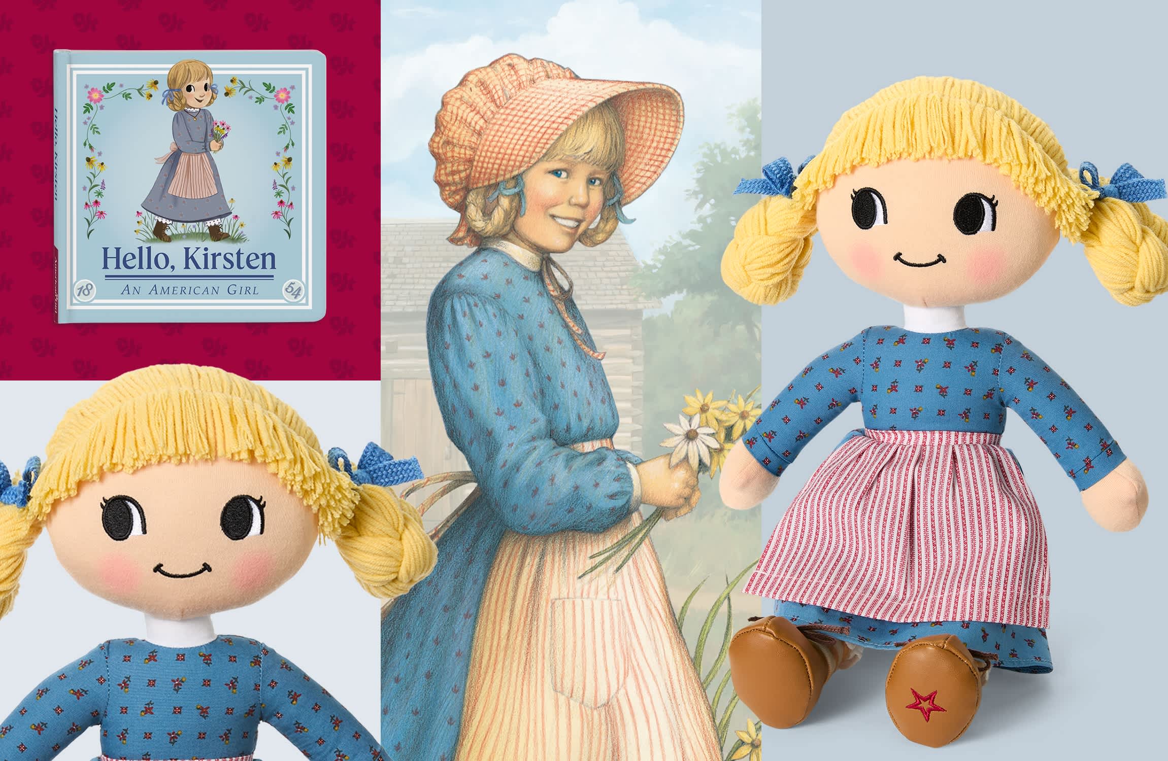 Collage of Kirsten Larson images